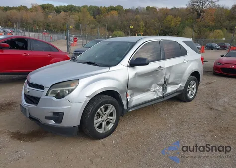 2010 Chevrolet Equinox Ls from USA, damaged, VIN 2CNALBEW1A6396268
